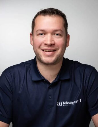 Eirik Kalheim er ansatt hos Taksthuset 1 AS