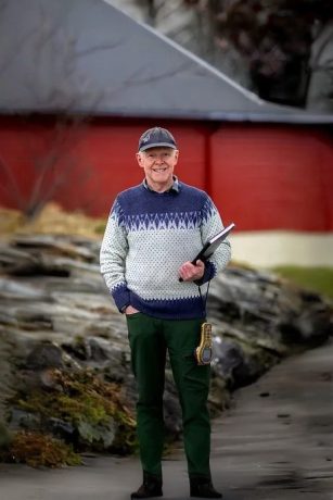 Thor Einar Friis er ansatt hos Børtind Bygg og Taksering AS