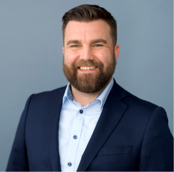 Marius Stene Nielsen er ansatt hos Nielsen Takst